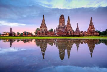 Viaje de novios a Tailandia - ruinas de Ayutthaya