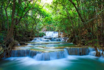 Tailandia viaje de novios - Cataratas de Erawan